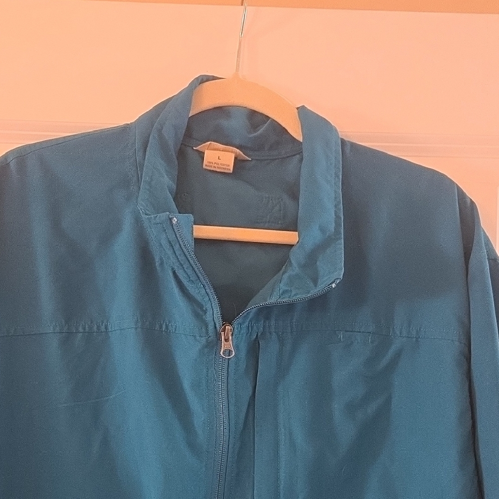 Duluth Trading Co Men's Blue Windbreaker